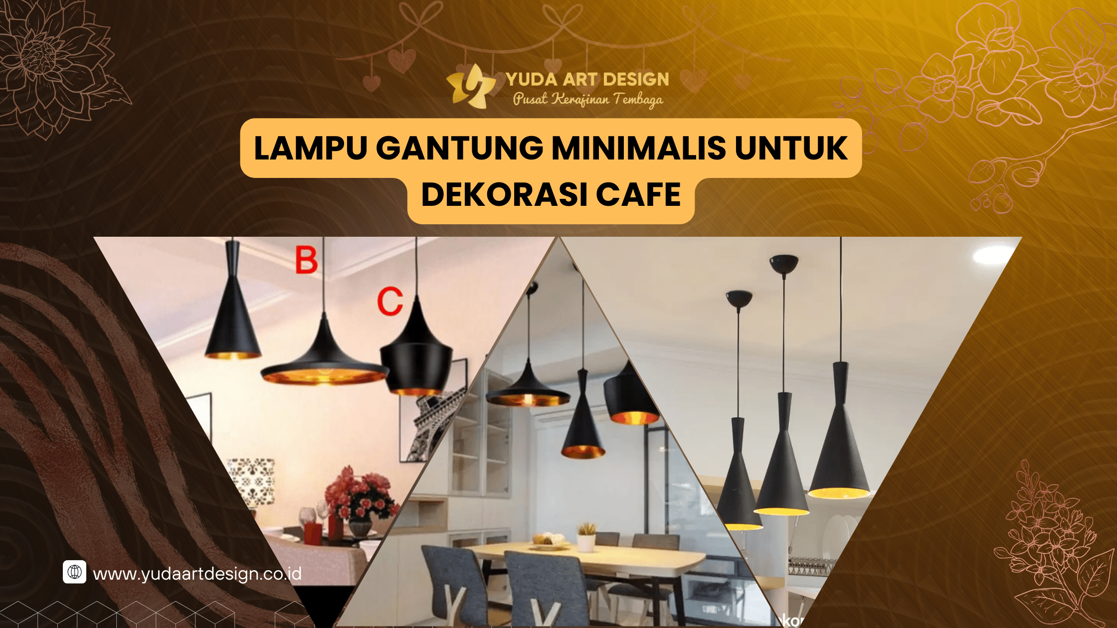 Lampu Gantung Minimalis untuk Dekorasi Cafe